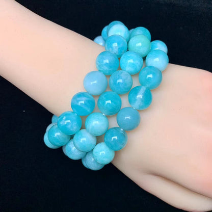 Amazonite Bracelet 12mm 1pc (SL471)