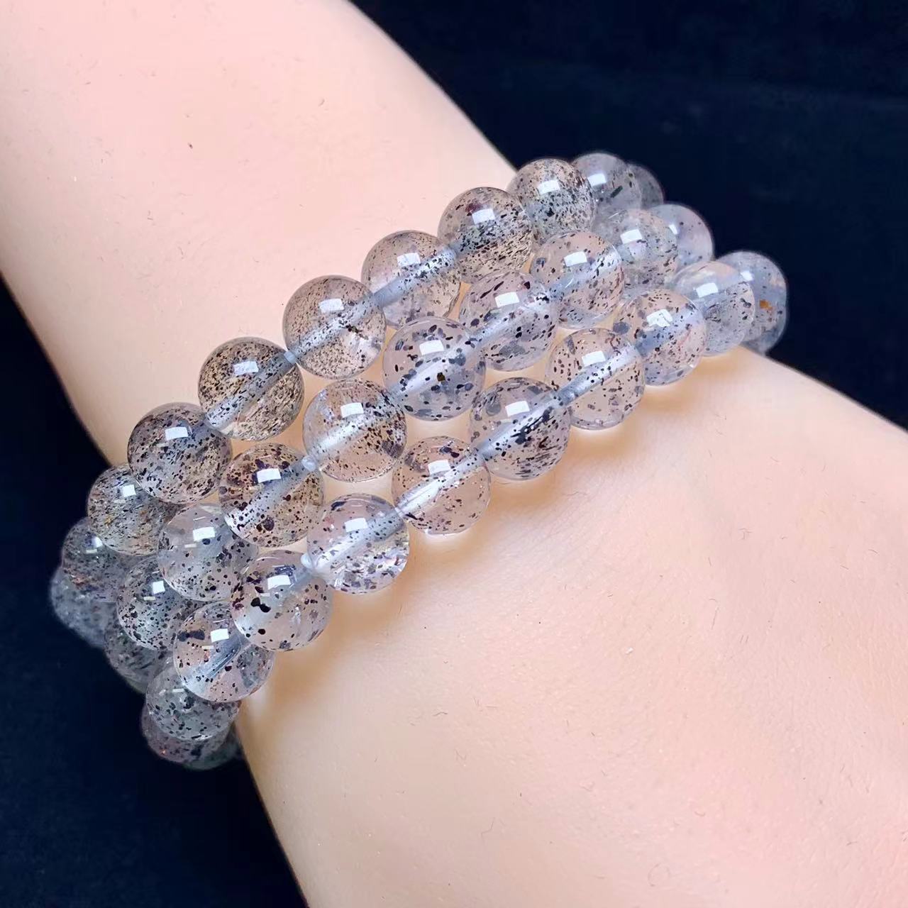 Poison Blood Ghost Mica Bracelet 8mm 1pc (SL438)