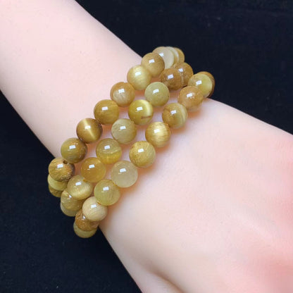 Golden Tiger Eye Bracelet 8mm 1pc (SL439)