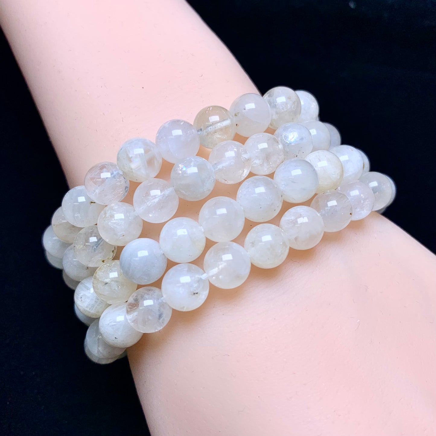 Libyan Golden Moonstone Bracelet 8mm 1pc (SL450)