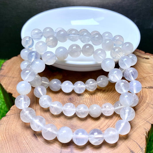 Purple Jade Quartz Bracelet 8mm 1pc (SL448)