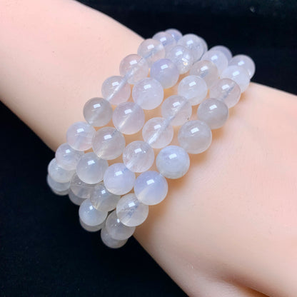 Purple Jade Quartz Bracelet 8mm 1pc (SL448)