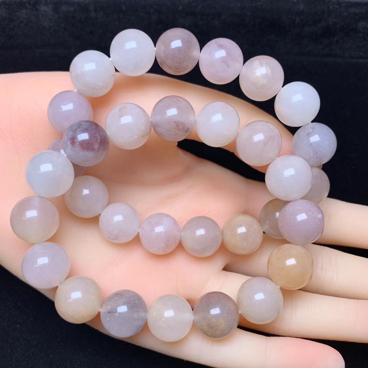 violet Bracelet 12mm 1pc (SL433)