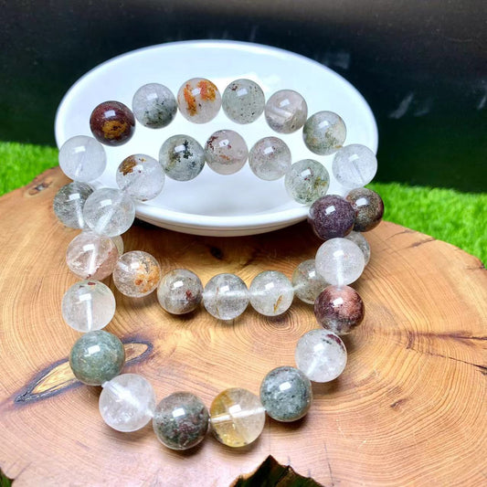 Garden Quartz Bracelet 12mm 1pc (SL437)