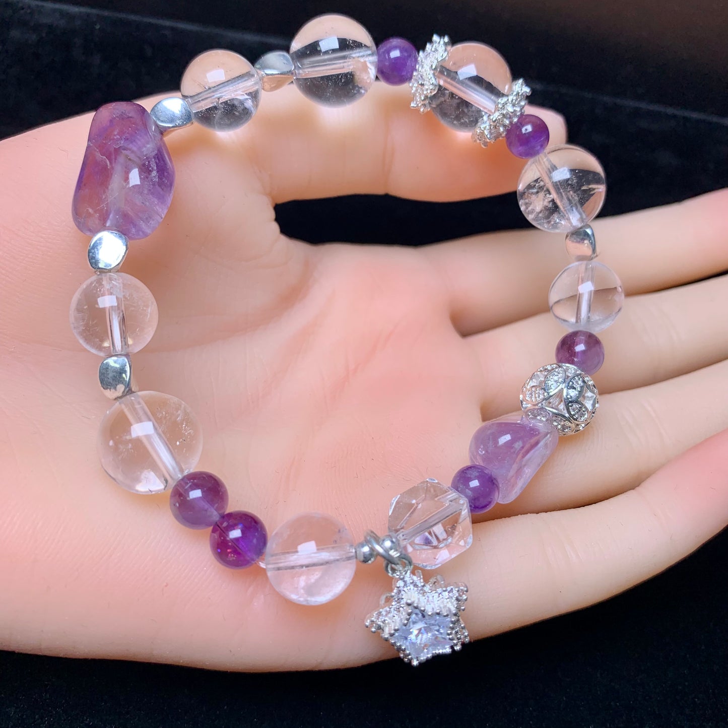 Twins Flower bracelet 1pc(SL412)