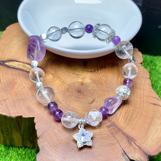 Twins Flower bracelet 1pc(SL412)