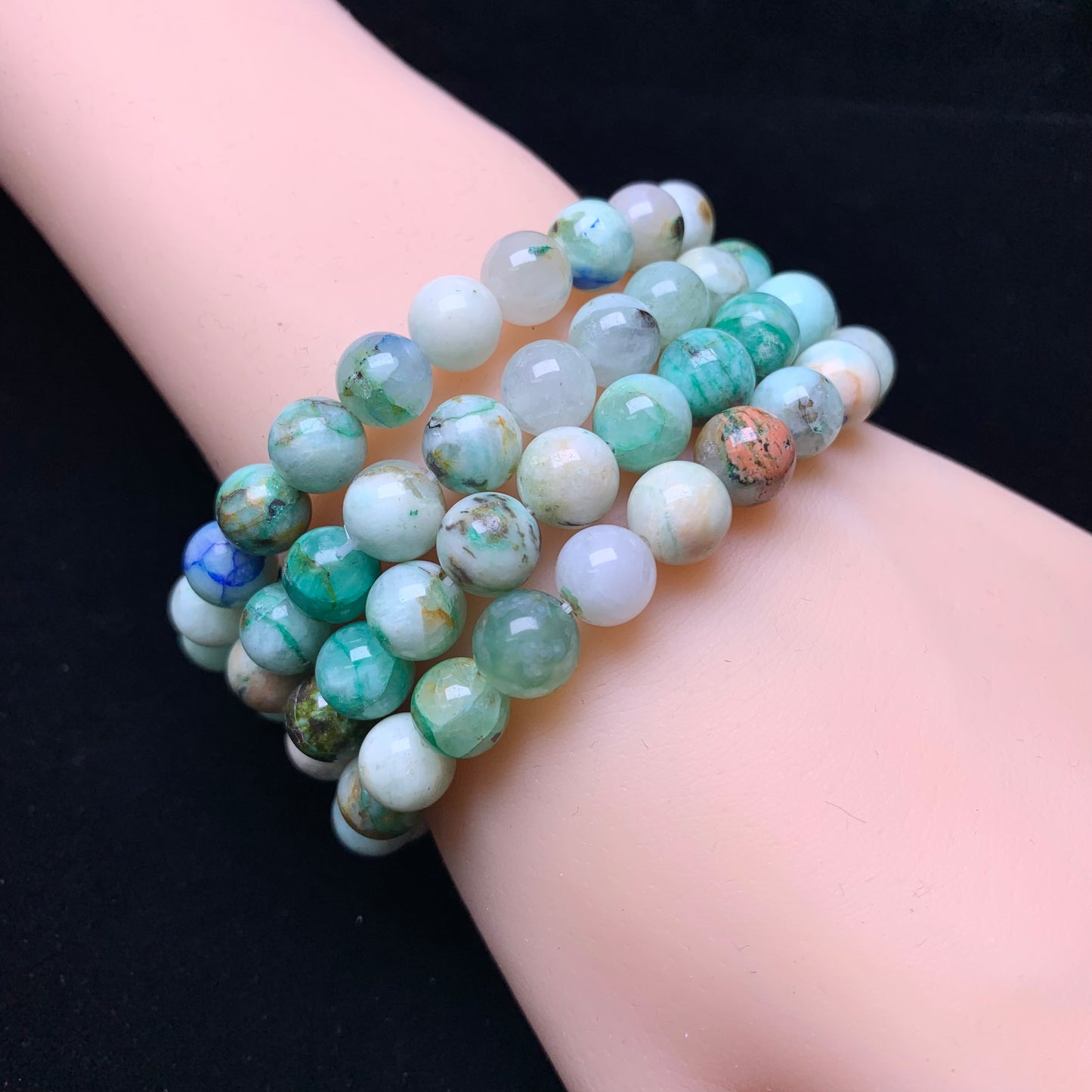 Chrysocolla bracelet 8mm 1pc(SL472)