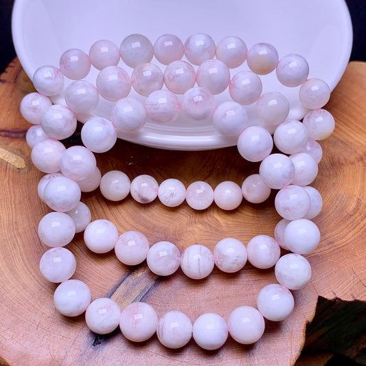 Snowflake Garden Quartz bracelet 8mm 1pc(SL475)