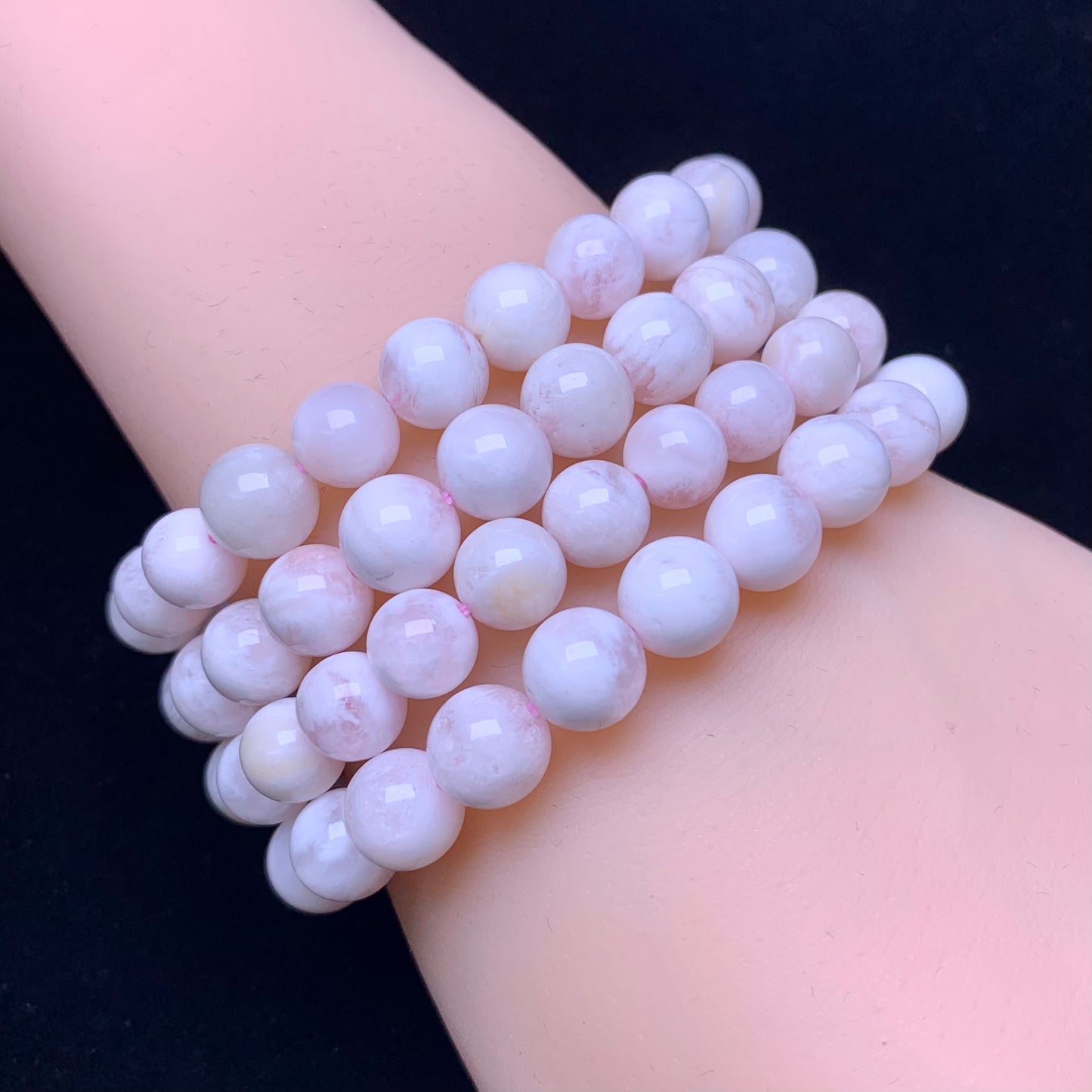Snowflake Garden Quartz bracelet 8mm 1pc(SL475)