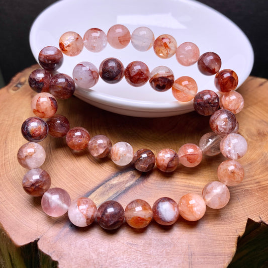 Fire quartz bracelet 8mm 1pc(SL481)