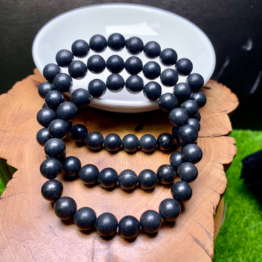 Shungite bracelet 8mm 1pc(SL474)