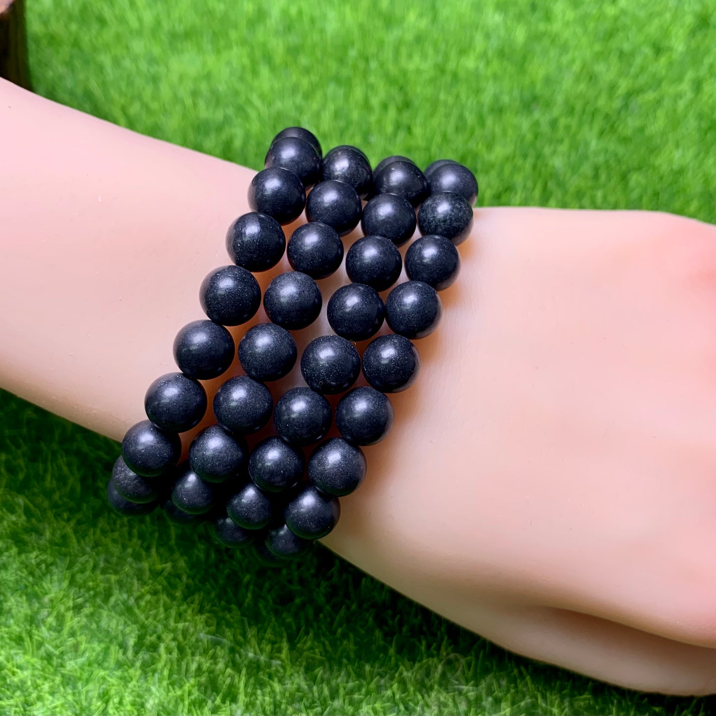 Shungite bracelet 8mm 1pc(SL474)