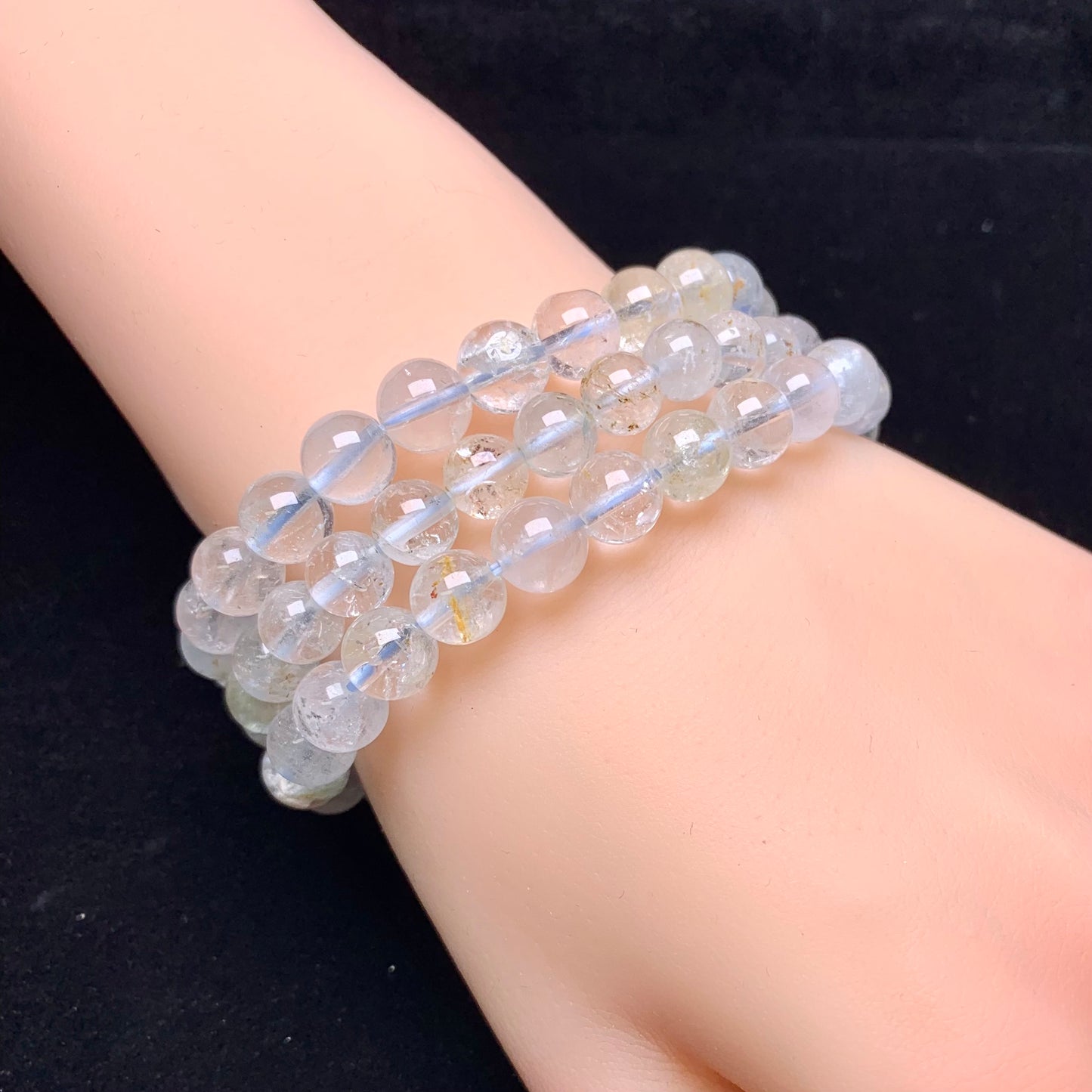 Topaz bracelet 8mm 1pc(SL485)