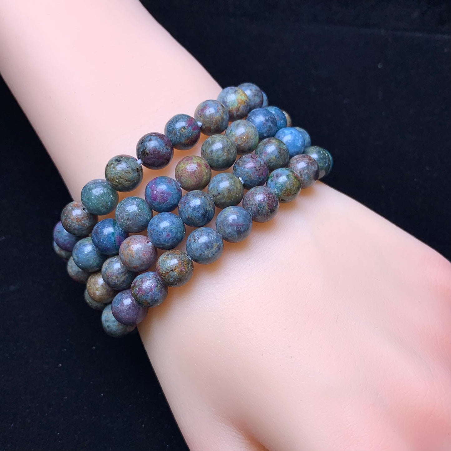 Ruby Sapphire bracelet 8mm 1pc(SL490）
