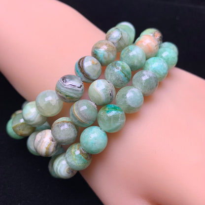 Green onyx bracelet 10mm 1pc(SL491）