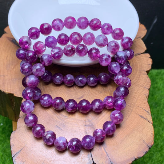 (HQ)Purple emerald quartz bracelet 8mm 1pc(SL498)
