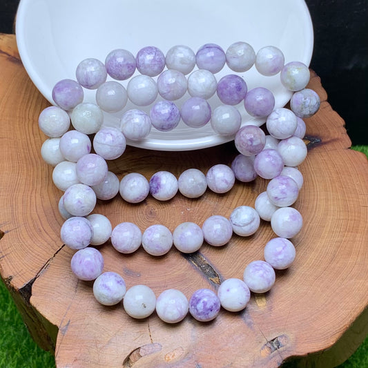 Purple turquoise bracelet 10mm 1pc(SL554)