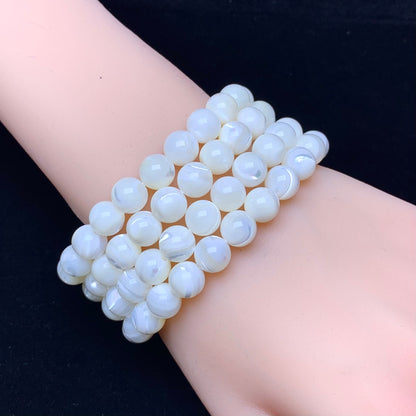 Shell bracelet 8mm 1pc (SL539)