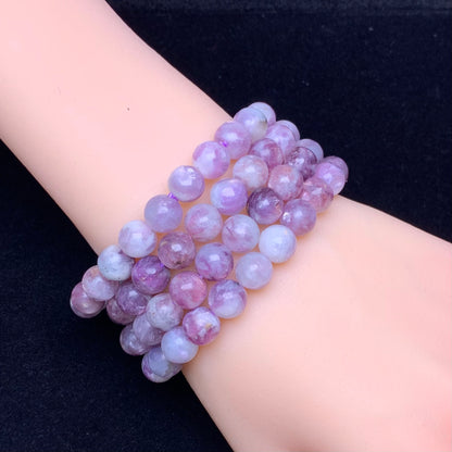 Purple emerald quartz bracelet 8mm 1pc(SL545)