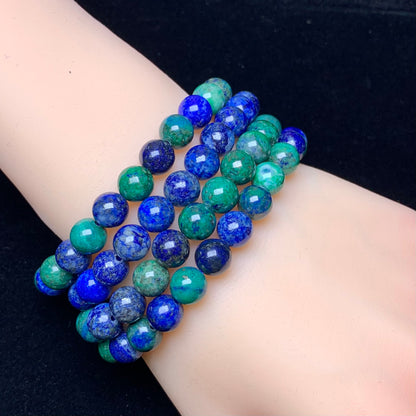 Chrysocolla(dyed) bracelet 8mm 1pc(SL541)