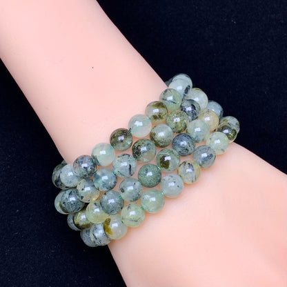 Phrenite bracelet 8mm 1pc(SL544)