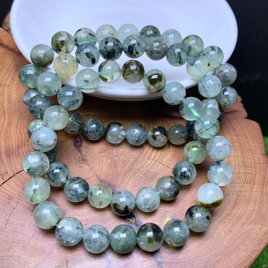 Phrenite bracelet 8mm 1pc(SL544)