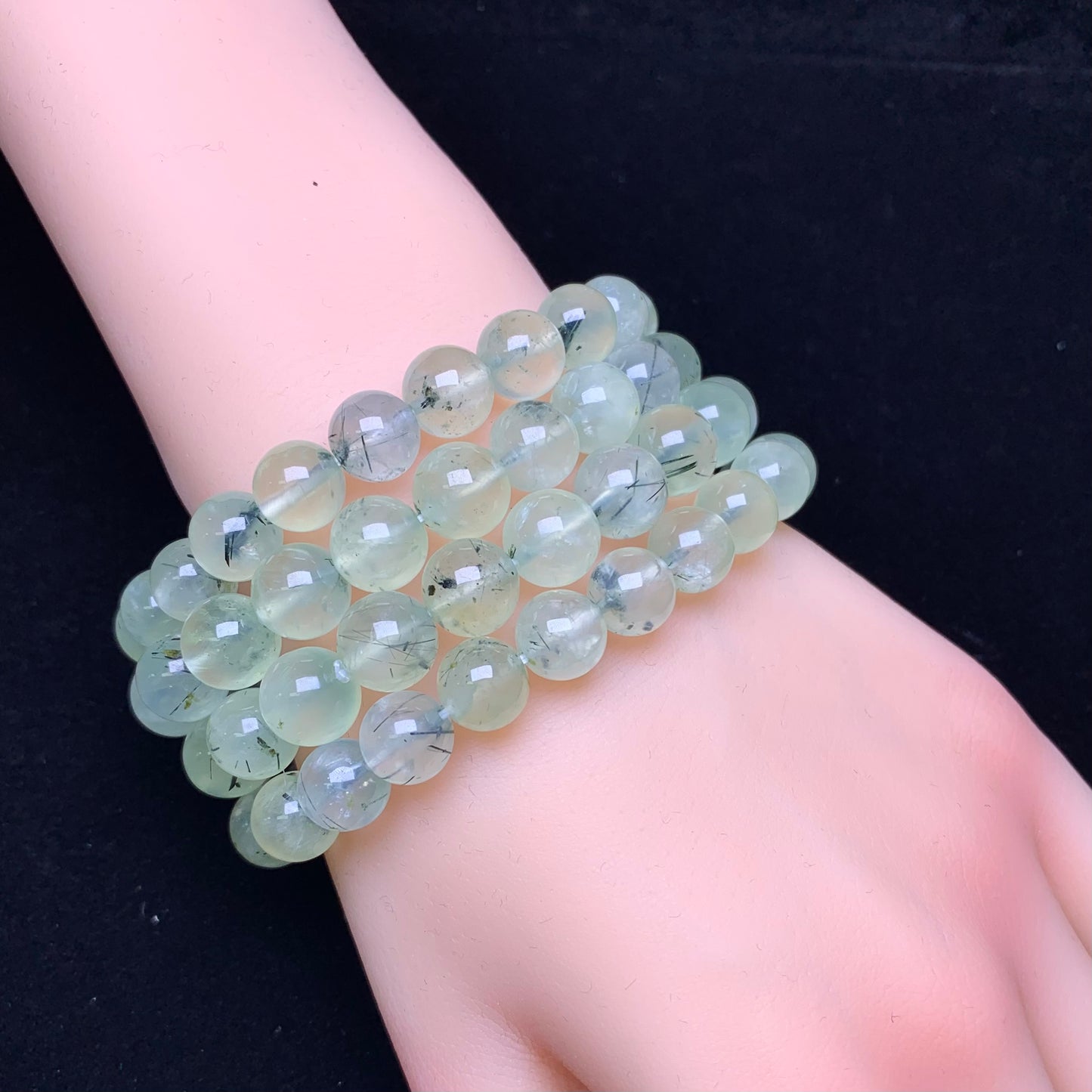 Phrenite bracelet 9mm 1pc(SL555)