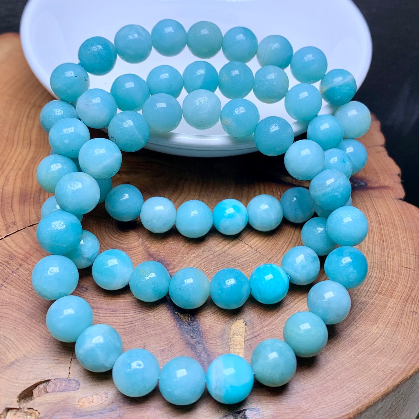 Amazonite bracelet 8mm 1pc(SL567）