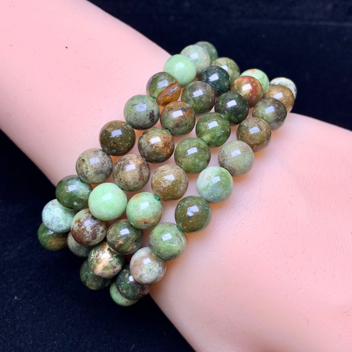 Green opal bracelet 8mm 1pc(SL566)