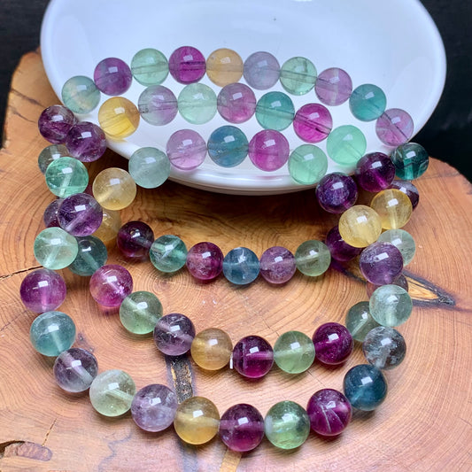 Fluorite bracelet 8mm 1pc(SL562)