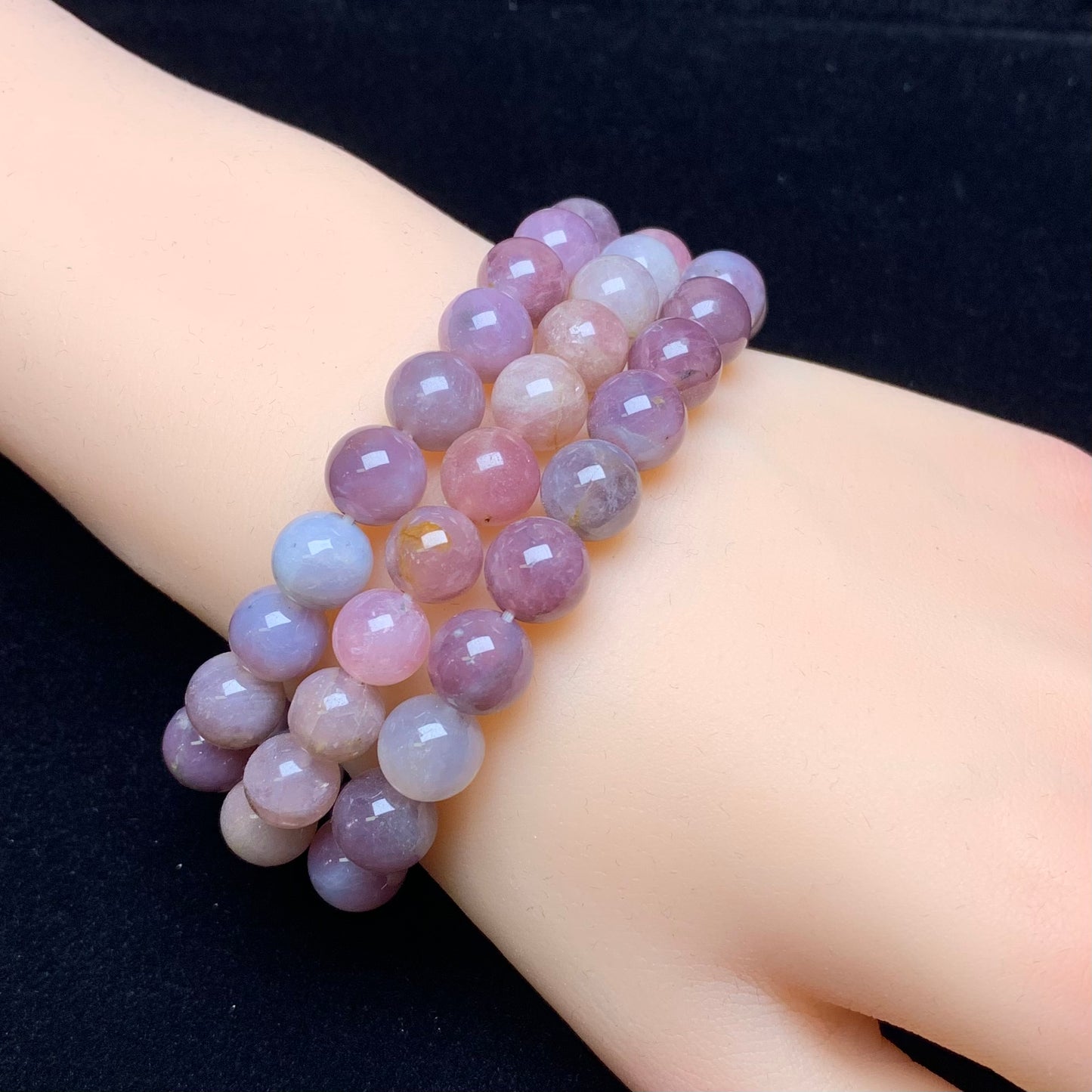 Madagascar Rose Quartz bracelet 8mm 1pc(SL563)