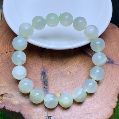 Green moonstone bracelet 10mm 1pc(SL576)