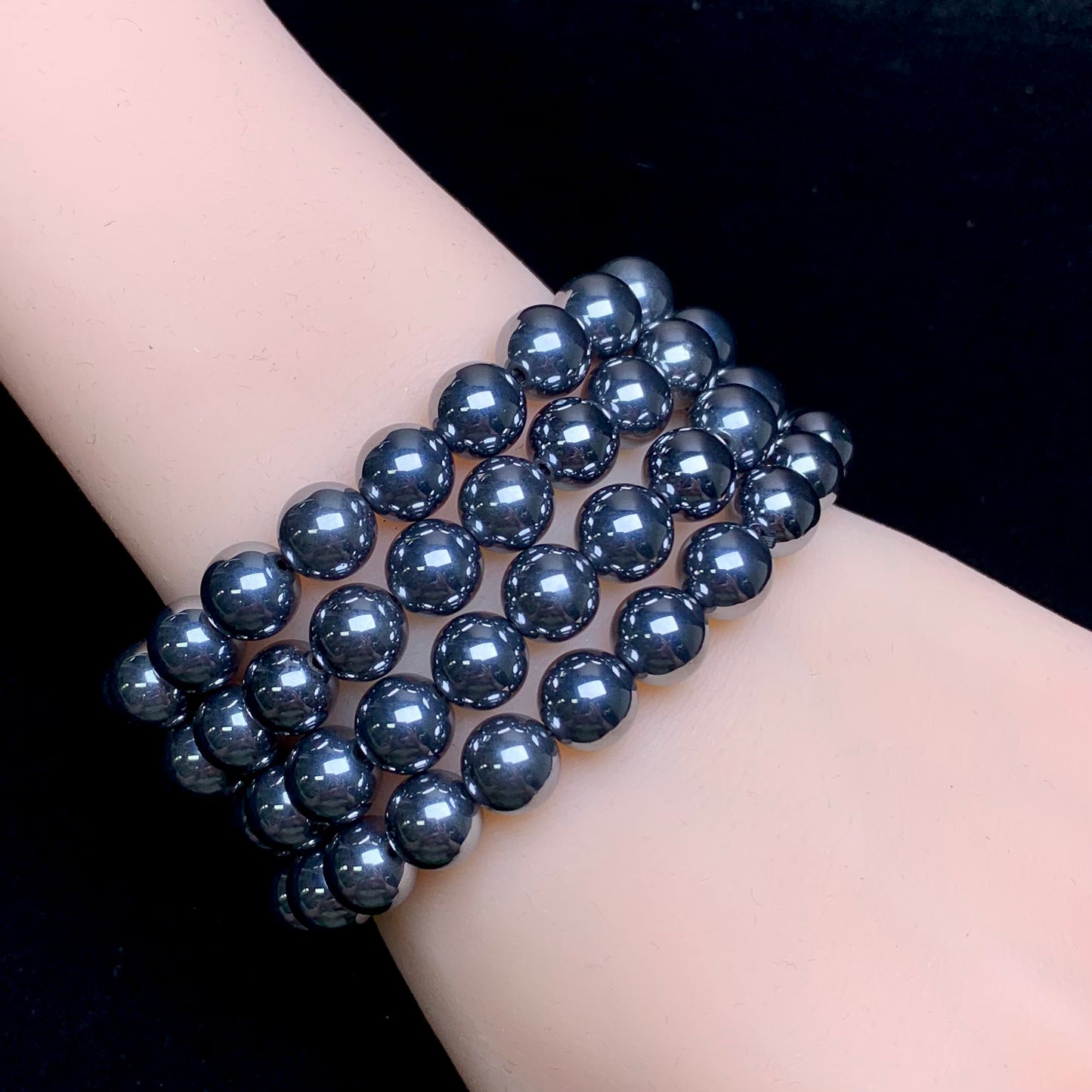 Terahertz bracelet 8mm 1pc(SL560）