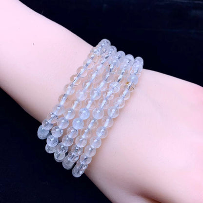 Switzerland topaz bracelet 5mm 1pc(SL510)