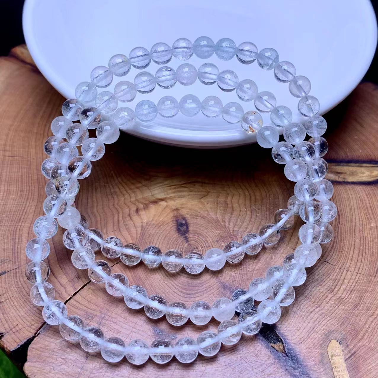 Switzerland topaz bracelet 5mm 1pc(SL510)