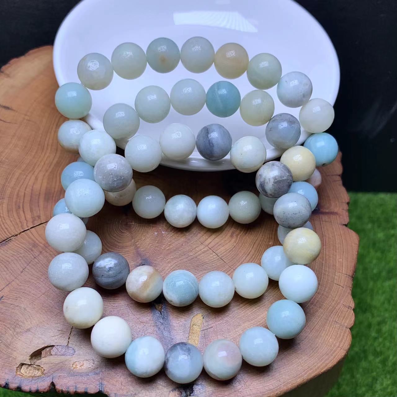 Rainbow Amazonite Bracelet 10mm 1pc (SL533)