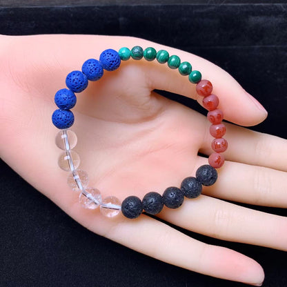 Five-element Bracelet 8mm 1pc (SL528)