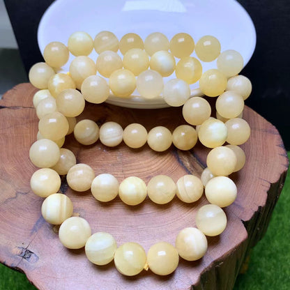 Honey Calcite Bracelet 10mm 1pc (SL536)