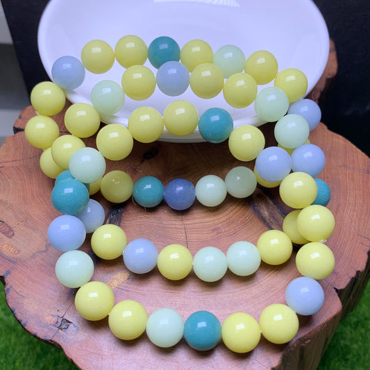 Luminous Jade(man-made) Bracelet 10mm 1pc (SL584)