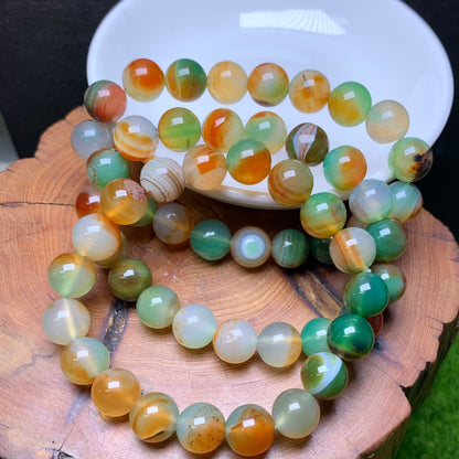 Peacock Agate（DYED） Bracelet 10mm (SL593)