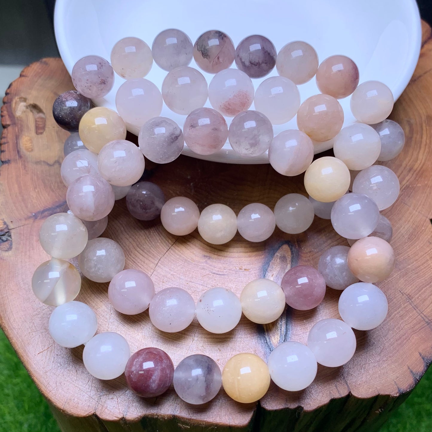 Violet Bracelet 10mm 1pc (SL583)