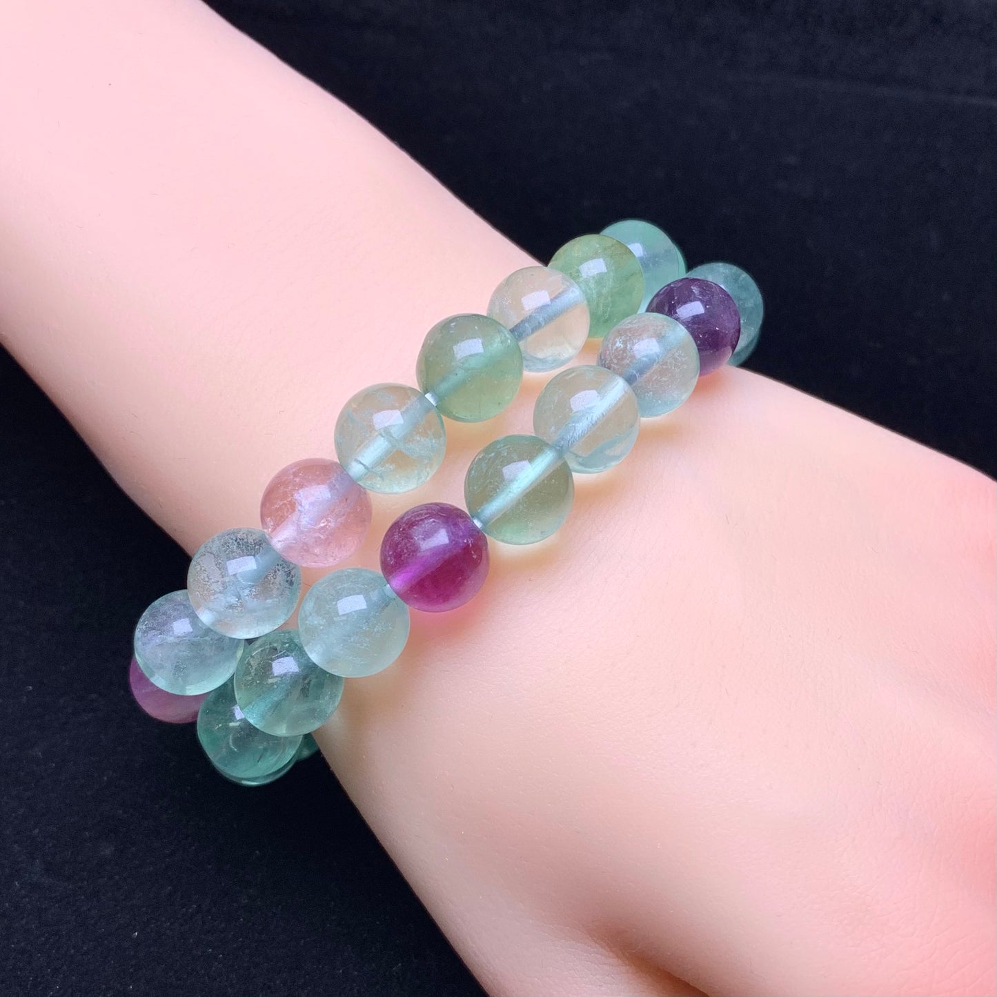 Fluorite Bracelet 10mm 1pc (SL589)
