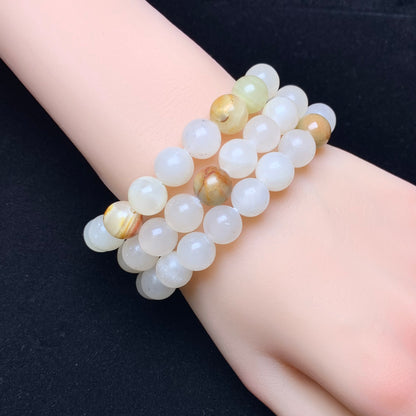 Afghan Jade Bracelet 10mm 1pc (SL585)