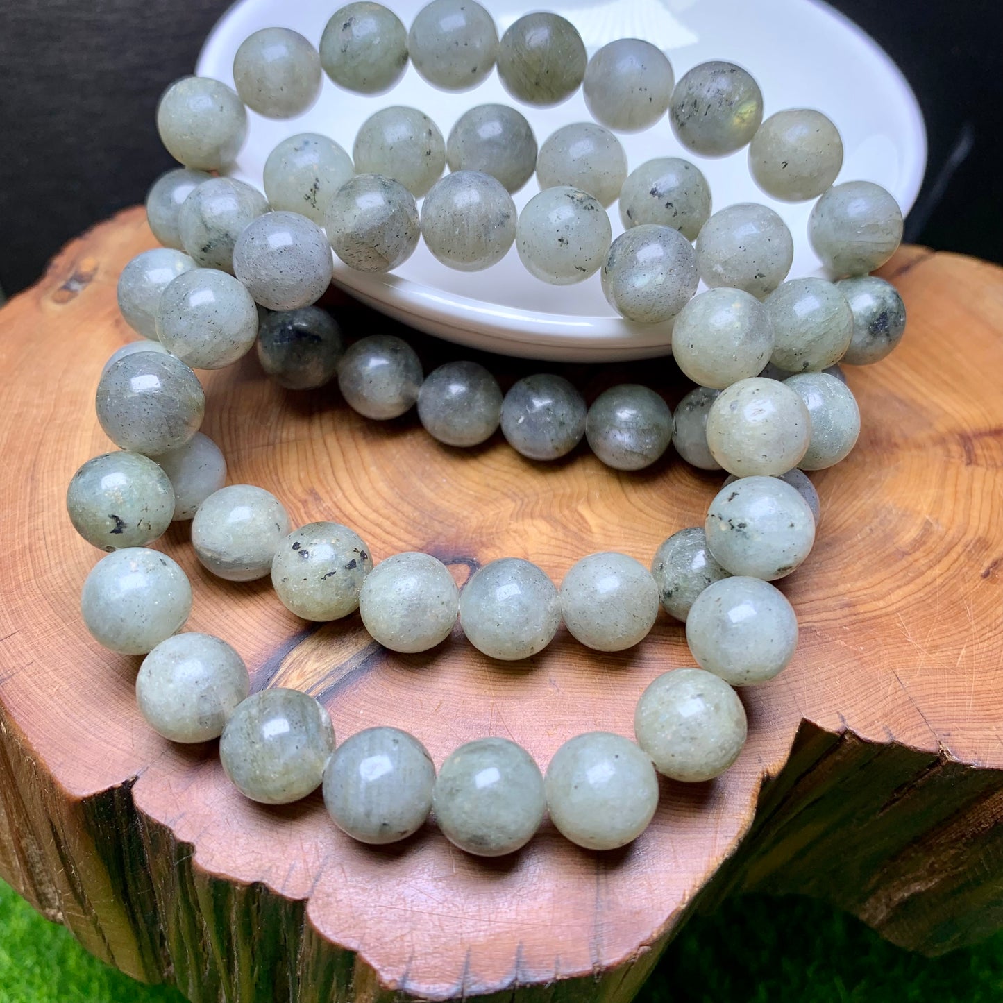 Labradorite Bracelet 10mm 1pc (SL599)