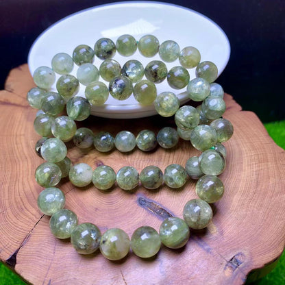 Aurora Mirage Green Emerald Quartz Bracelet 9mm 1pc (SL617)