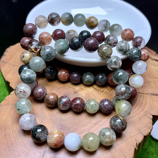 Vista Garden Quartz Bracelet 9mm 1pc (SL607)