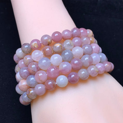 Lavender Rose Quartz Bracelet 8mm 1pc(SL636)
