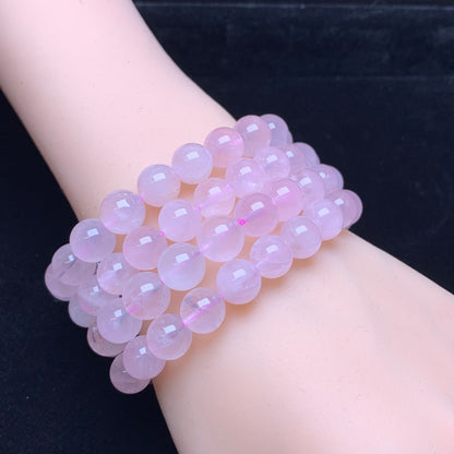 Rose Quartz Bracelet 10mm 1pc (SL638)