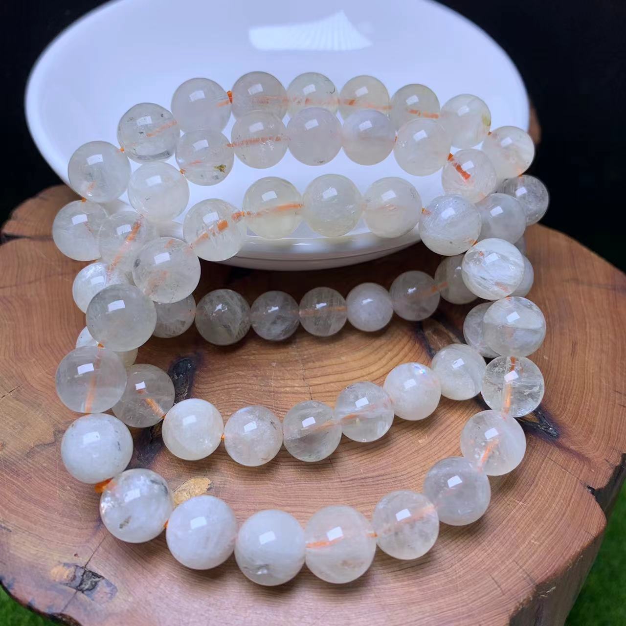 Libyan Golden Moonstone Bracelet 10mm 1pc (SL645)