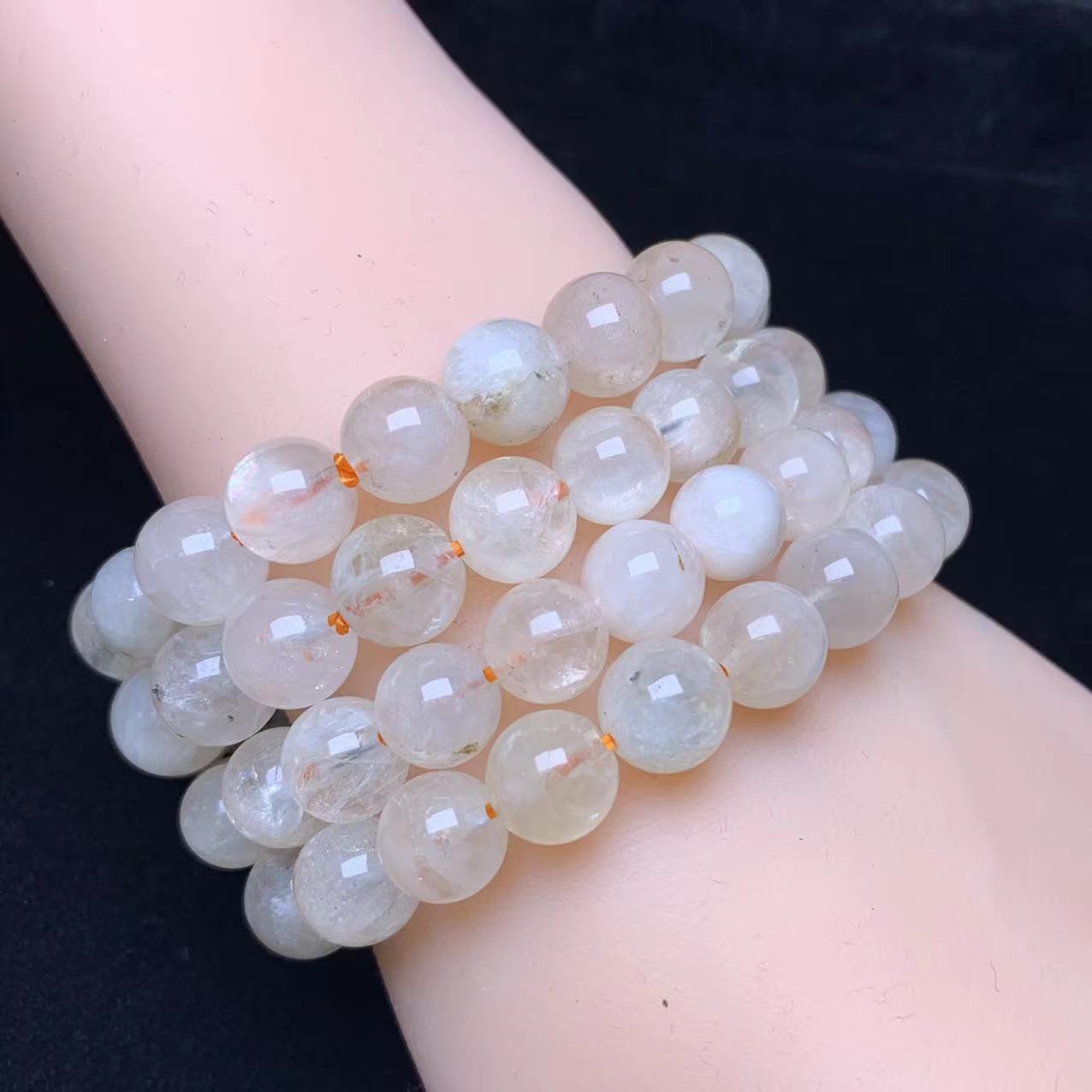 Libyan Golden Moonstone Bracelet 10mm 1pc (SL645)